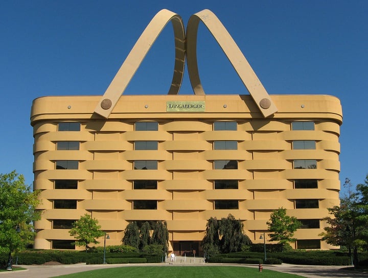 The Longaberger Basket Building- הבניין בצורת סל קניות